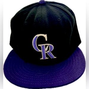 Colorado Rockies fitted baseball cap